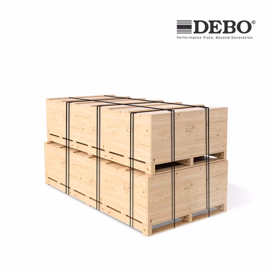 Mobiliário de escritório Debo colorido várias superfícies HPL laminado compacto mesas de escritório tampo de resina para empresa